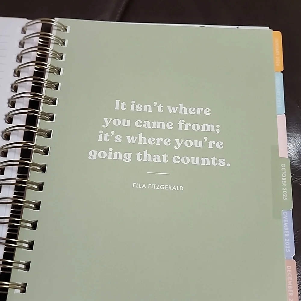 Brand New Eccolo pink 2025-2026 planner notebook